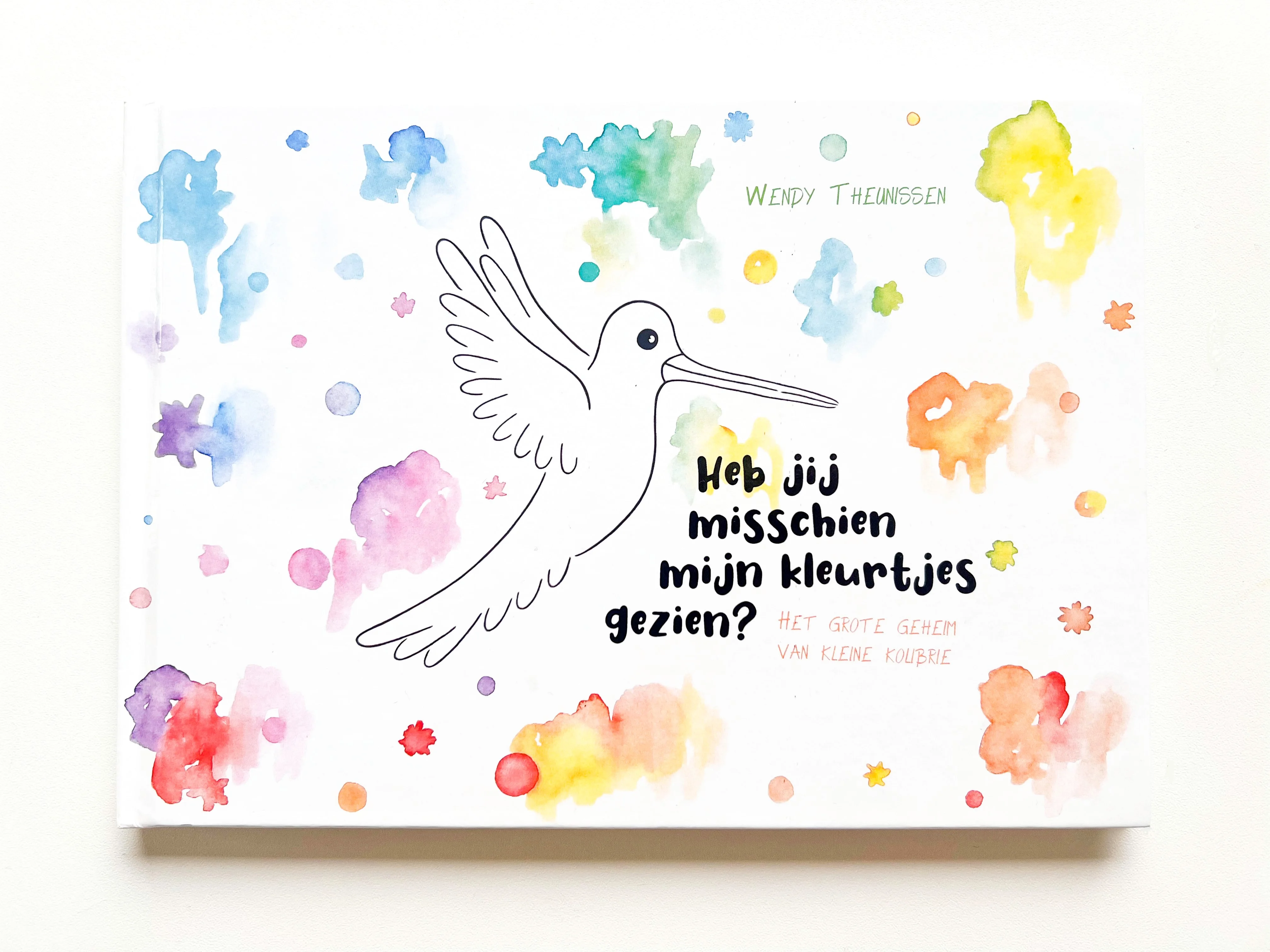 'Heb jij misschien mijn kleurtjes gezien' Book cover